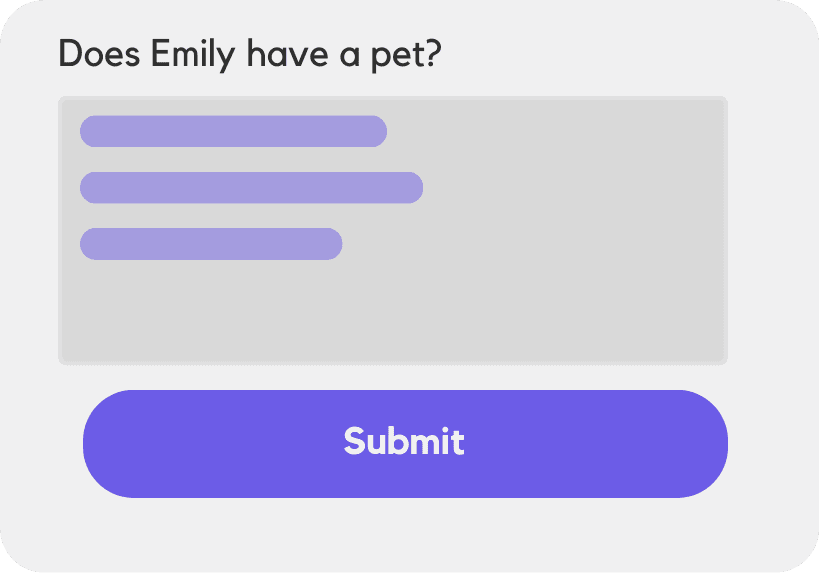 Answer Questions