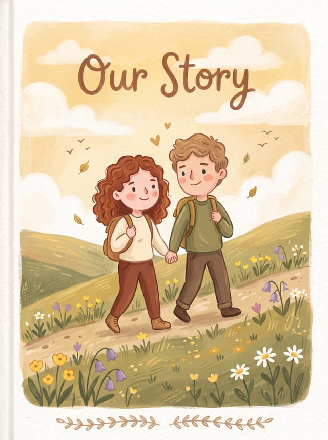 Illustrated book cover