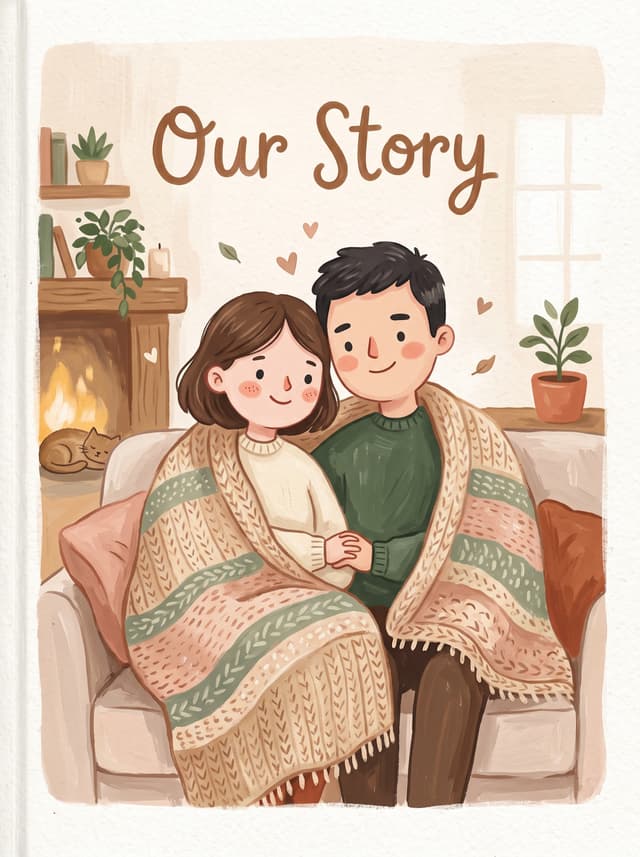 Illustrated book cover